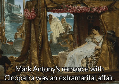 رابطه‌ی عاشقانه ‌ی مارک آنتونی