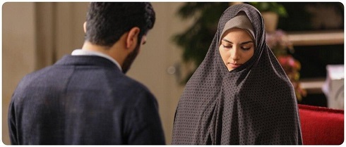 پردیس پورعابدینی و سینا مهراد در سریال آقازاده