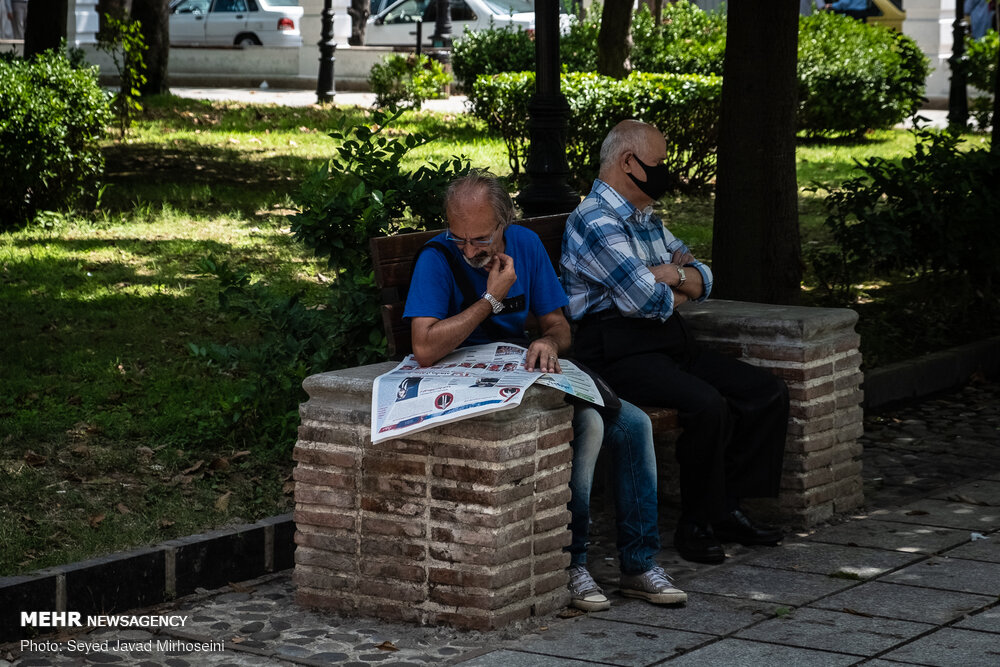تصاویر: برگ ریزان روزنامه