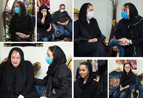 مراسم یادبود ماه چهره خلیلی در منزل نعیمه نظام دوست مراسم یادبود ماه چهره خلیلی در منزل نعیمه نظام دوست