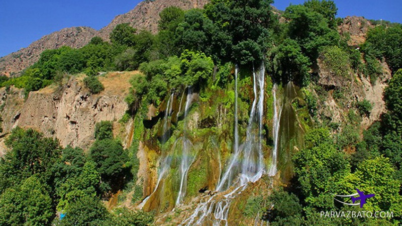 آبشار وارک لرستان | جاذبهای دیدنی در لرستان آبشار وارک لرستان | جاذبهای دیدنی در لرستان