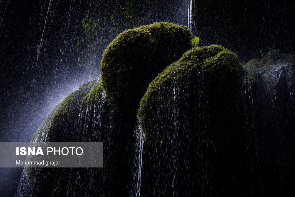 تصاویر: ایران زیباست؛ آبشار «بهشت باران»