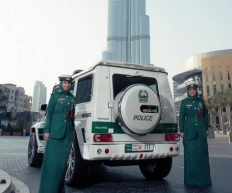 ظاهر زنان پلیس دوبی 1