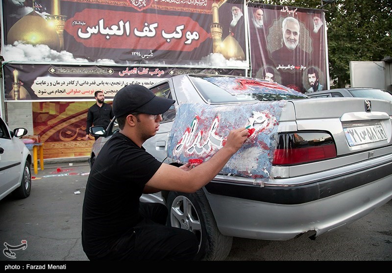 تصاویر: ماشین نویسی در ایام محرم