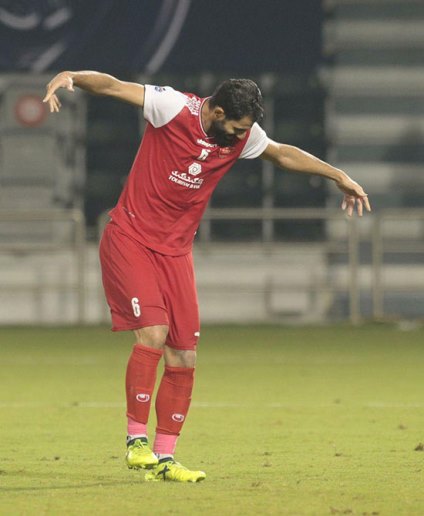 خوشحالی جالب توجه مدافع ملی‌ پوش پرسپولیس