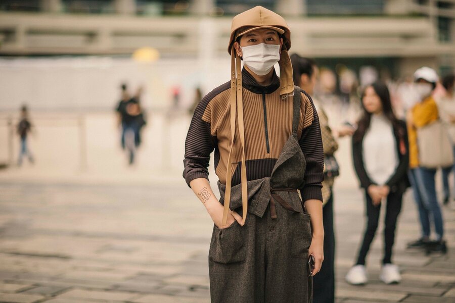 لباس‌های عجیب و غریب مردان در هفته مد تایوان