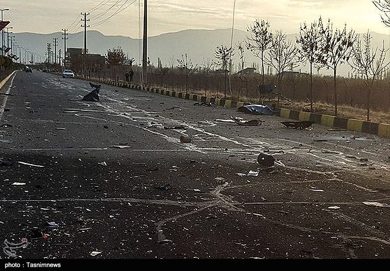 تصاویر: ترور شهید محسن فخری‌زاده از دانشمندان هسته ای