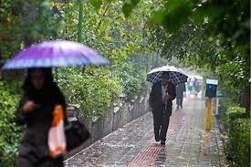 بارش باران در ۱۰ استان کشور/ کاهش دما تا ۱۲ درجه از شنبه