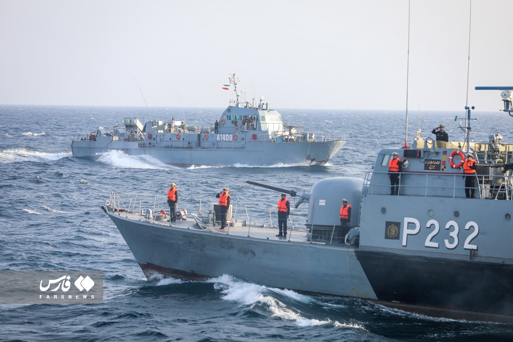  رزمایش دریایی ایران، روسیه و چین 