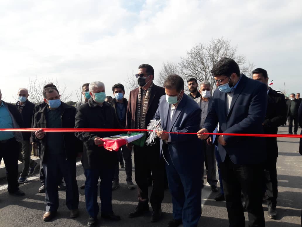 دسترسی ۳۰ روستای جویبار به مرکز شهر با افتتاح پل سردار سلیمانی آسان شد