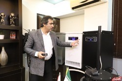 افتخاری دیگر از متخصصان مازندرانی/ ساخت دستگاه ضدعفونی‌کننده هوا برای مهار کرونا