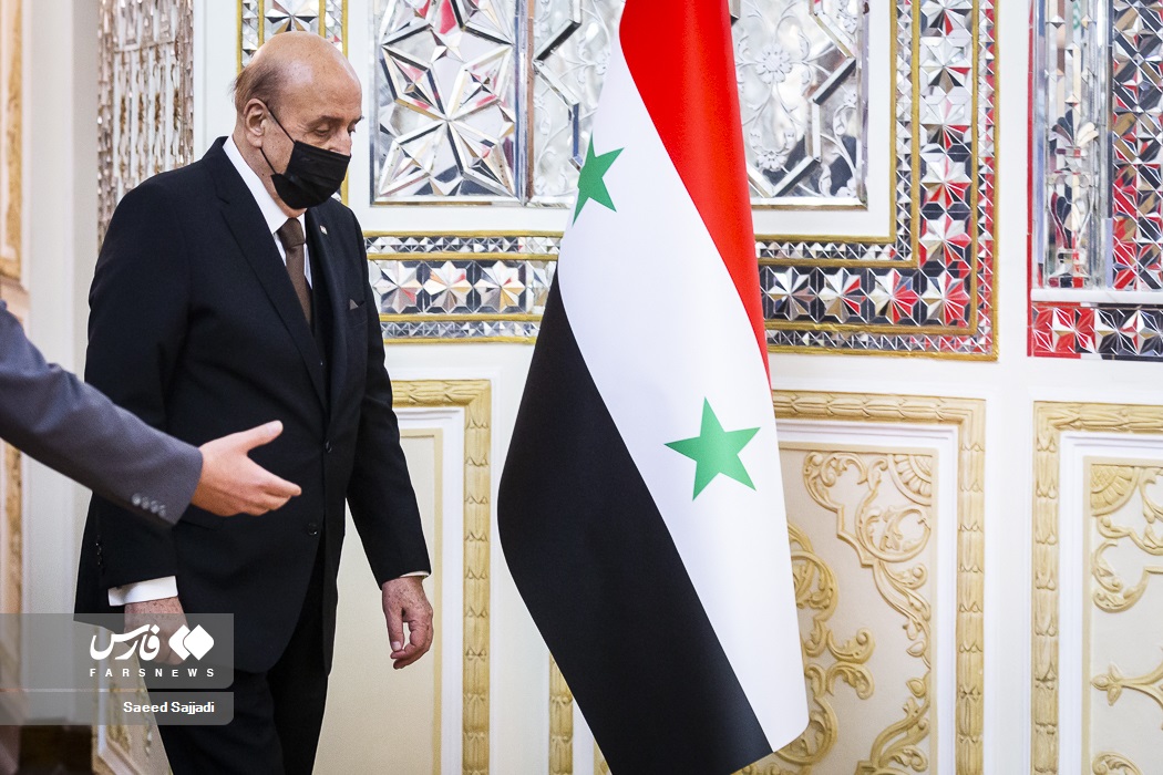 سرلشکر علی مملوک رئیس دفتر امنیت ملی سوریه در دیدار با حسین امیرعبداللهیان وزیر امور خارجه