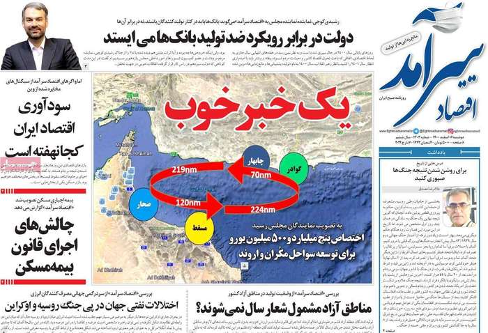 روزنامه‌های اقتصادی ۱۶ اسفند۱۴۰۰