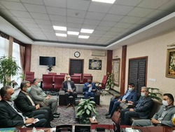 دیداررئیس وخزانه دار سازمان نظام فنی کاردانی ساختمان با مدیرعامل بانک ملی استان مازندران