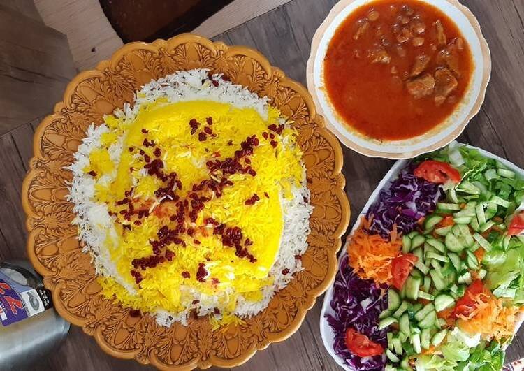 طرز تهیه چلو گوشت | فوتوفن طعمدار کردن گوشت این غذای مجلسی | چند نکته طلایی مربوط به مواد اولیه چلو گوشت