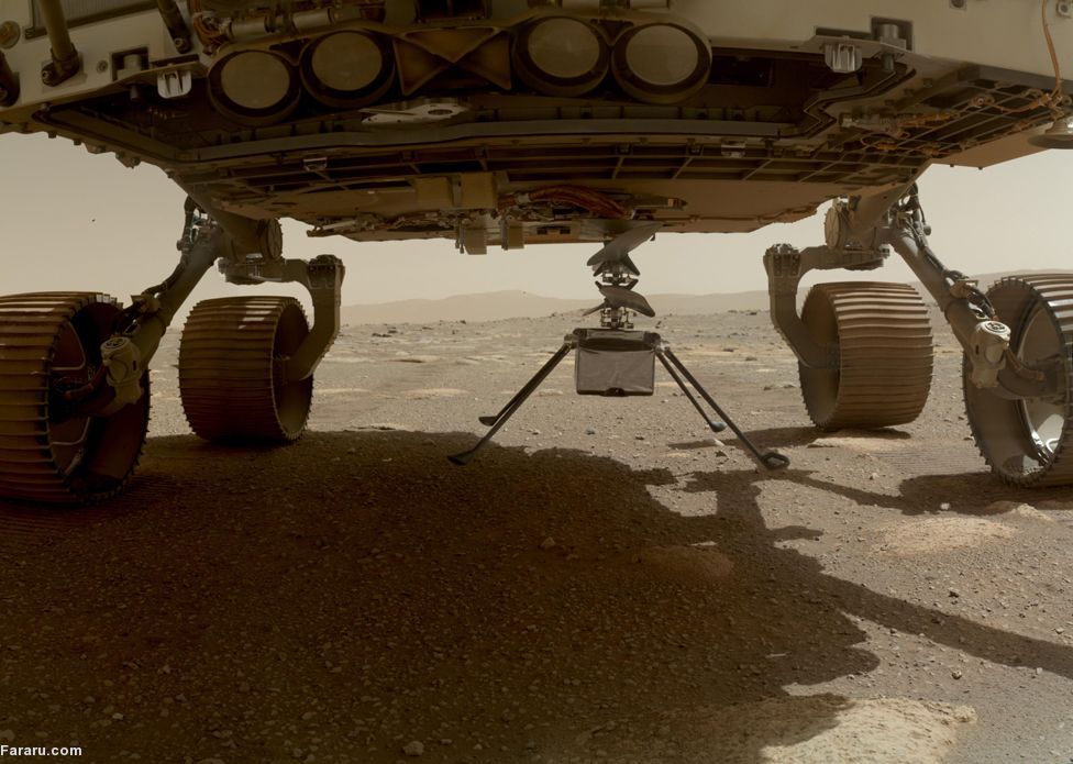 تصاویری شگفت انگیز از سطح مریخ