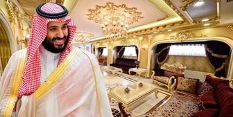  تصاویر | کاخ لاکچری ولیعهد عربستان با درهایی پوشیده از طلا |  کلوپ شبانه اختصاصی بن سلمان