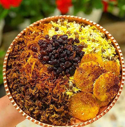 طرز تهیه عدسپلوی نذری برای خانواده