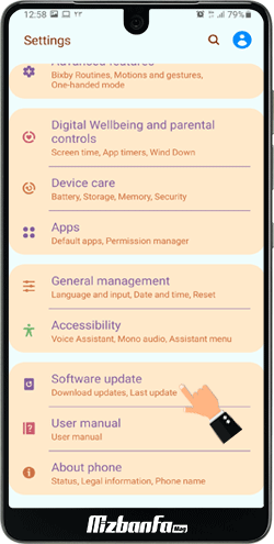 نحوه بروز رسانی اندروید گوشی