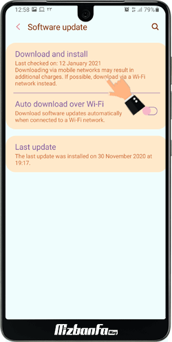 نحوه بروز رسانی اندروید گوشی