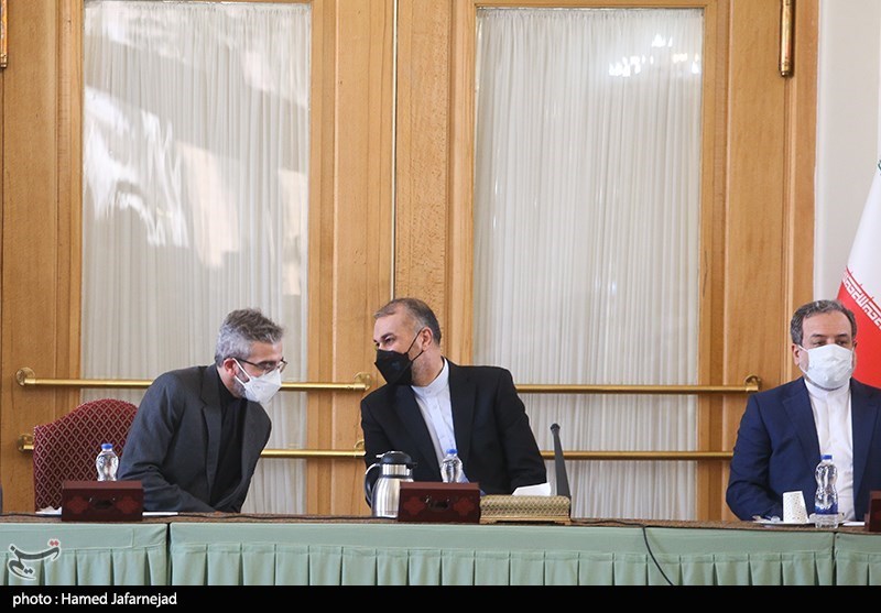 حسین امیرعبداللهیان وزیر امور خارجه و علی باقری معاون سیاسی وزارت خارجه