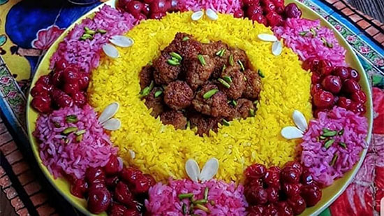 طرز تهیه آلبالوپلوی خوشمزه و مجلسی