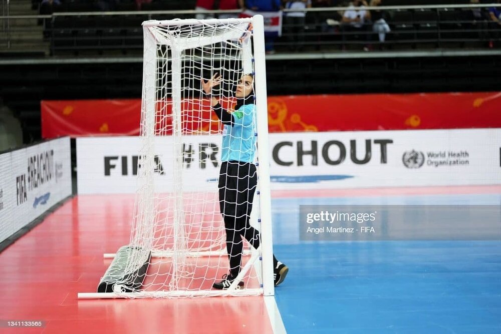 گلاره؛ زن افتخارآفرین ایرانی در جام جهانی فوتسال مردان/عکس