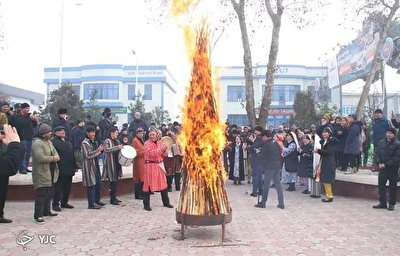 تصاویر: برگزاری جشن سده در تاجیکستان