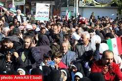 حماسه مردم میاندورود در جشن تولد ۴۴ سالگی انقلاب