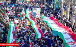 راهپیمایی ۲۲ بهمن ۱۴۰۱ در ساری