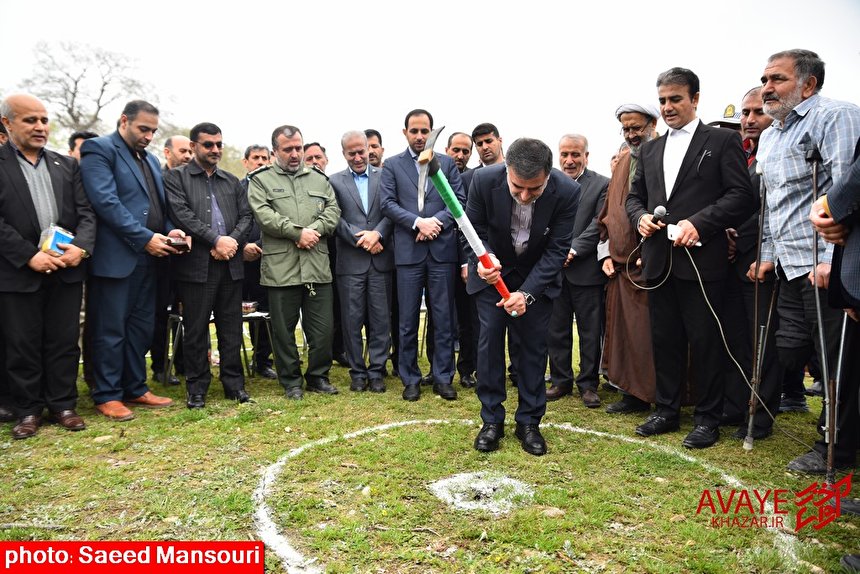 کلنگ زنی طرح اضطراری آبرسانی به شرق استان مازندران