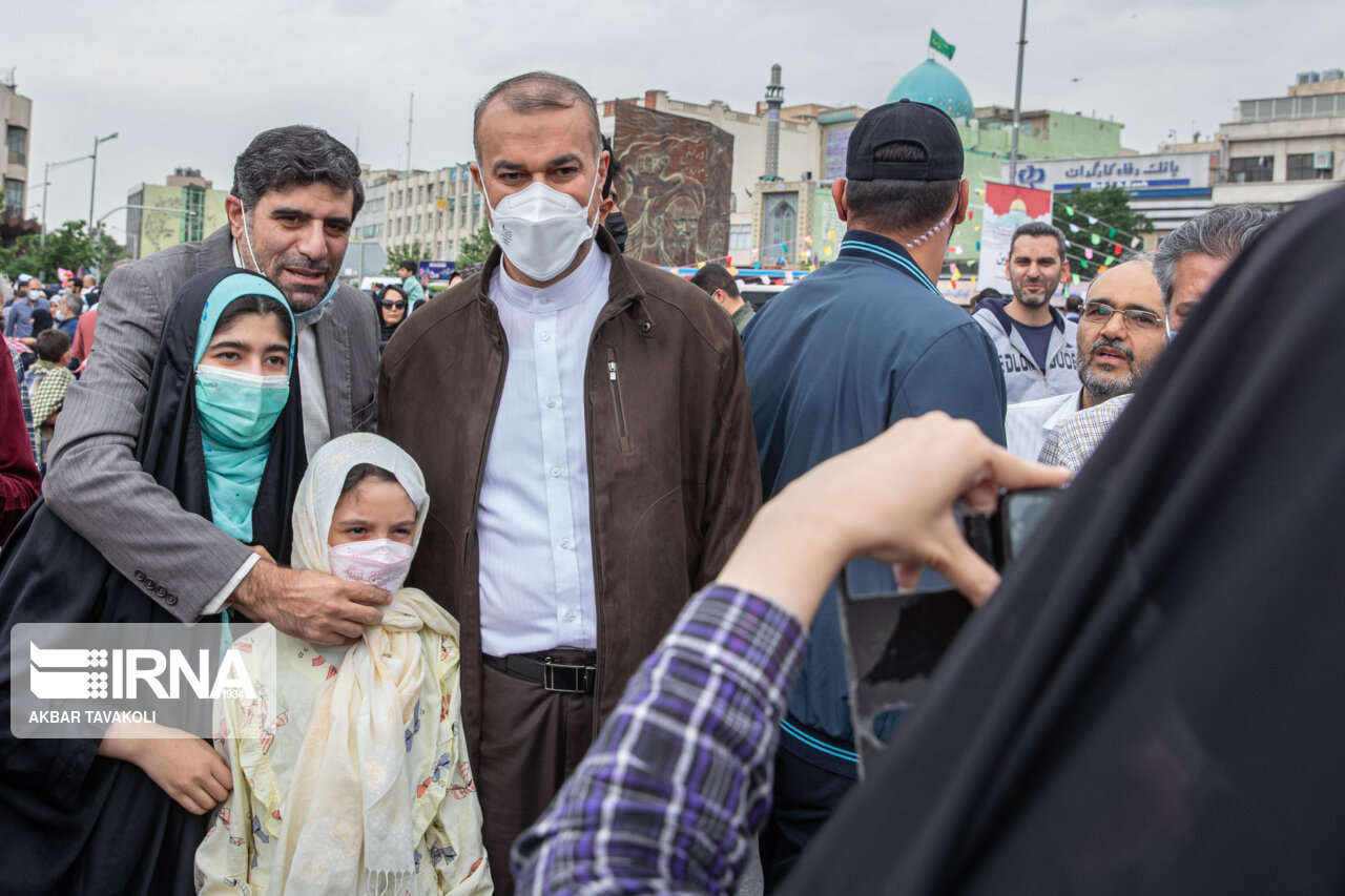 تصاویر: حضور شخصیت ها در راهپیمایی روز قدس