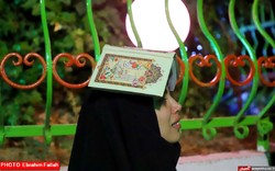 مراسم احیای شب ۲۱ رمضان در آستانه مبارکه امامزاده عباس (ع) ساری