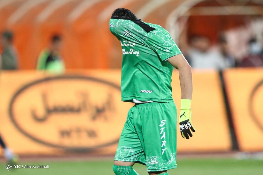 حسرت یک استقلالی در فینال جام حذفی/عکس