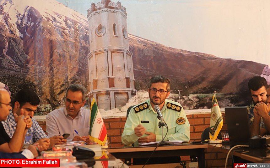 نشست صمیمی فرمانده انتظامی شهرستان ساری با فعالان رسانه