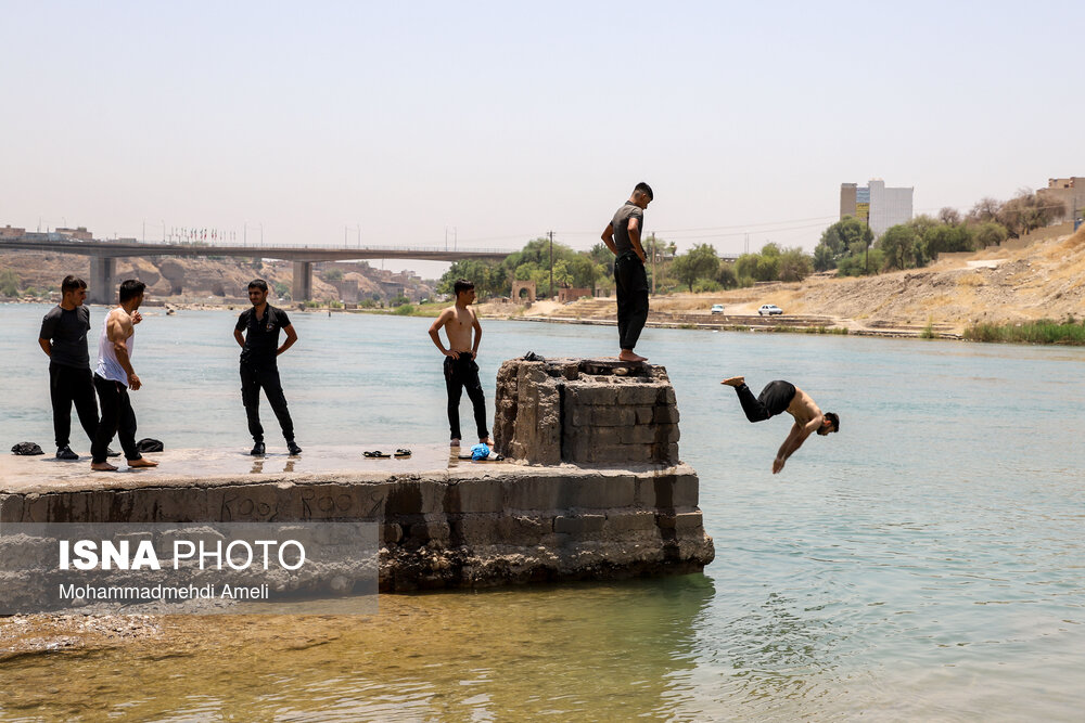 تصاویر: زندگی بر مدار ۵۰ درجه - خوزستان