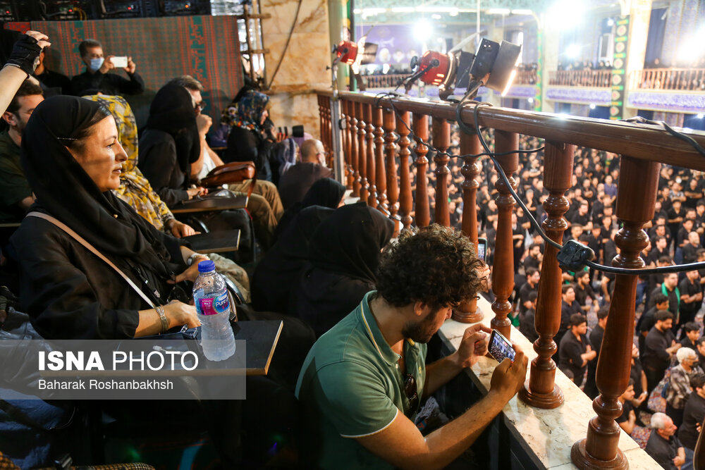 تصاویر: حضور گردشگران خارجی در آیین‌های محرم یزد