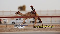ببینید| آموزش شتر سواری در یک مدرسه دبی/ استقبال پر شور زنان