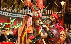 مراسم تعزیه در مسجد ابوالفضل(ع) ساری