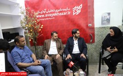بازدید رییس سازمان بسیج رسانه از دفاتر رسانه‌ای مازندران