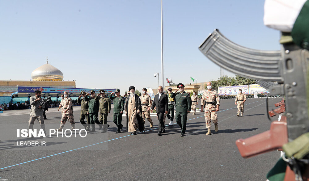 تصاویر: مراسم مشترک دانش‌آموختگی دانشجویان دانشگاه‌های نیرو‌های مسلح با حضور مقام معظم رهبری