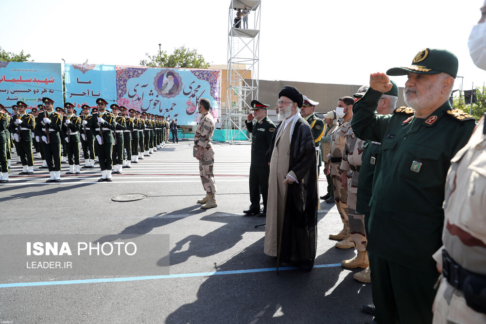 تصاویر: مراسم مشترک دانش‌آموختگی دانشجویان دانشگاه‌های نیرو‌های مسلح با حضور مقام معظم رهبری