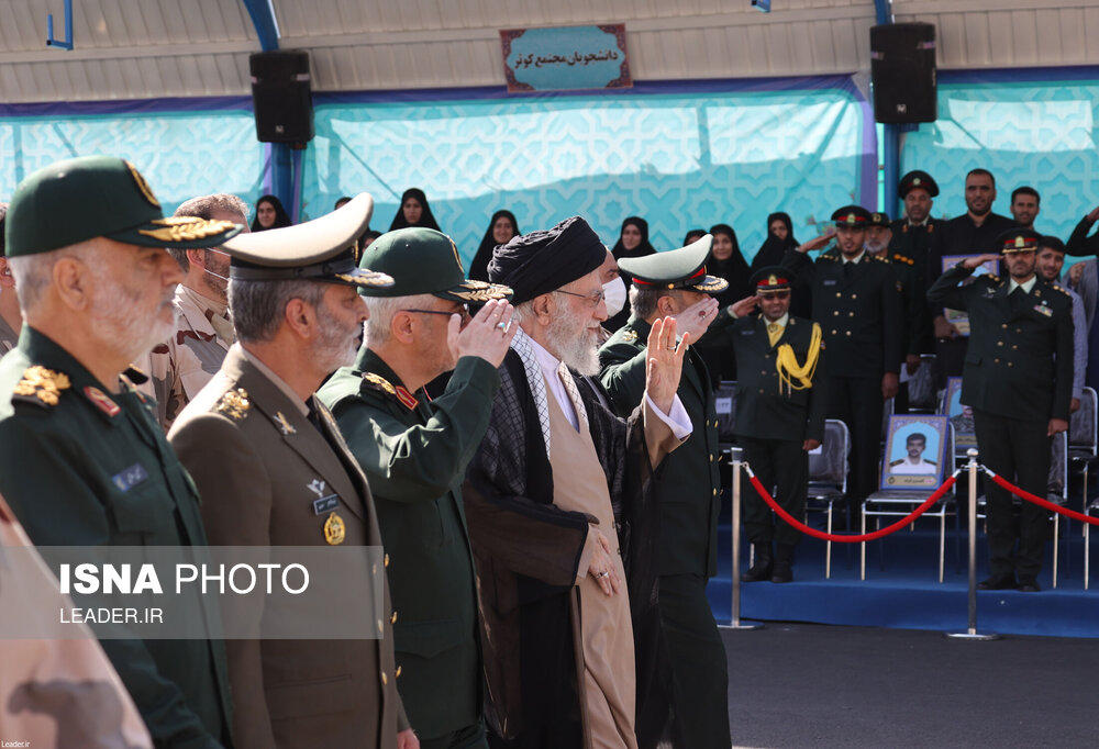 تصاویر: مراسم مشترک دانش‌آموختگی دانشجویان دانشگاه‌های نیرو‌های مسلح با حضور مقام معظم رهبری