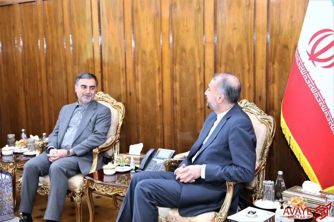 دور جدید پیگیریها جهت تقویت توان سیاسی و اقتصادی مازندران/ استقبال وزیر امور خارجه از پیشنهادات استاندار مازندران دور جدید پیگیریها جهت تقویت توان سیاسی و اقتصادی مازندران/ استقبال وزیر امور خارجه از پیشنهادات استاندار مازندران