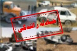 برخورد وانت با ۳ تبعه عراقی در جاده بهشهر – نکا