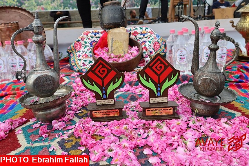 اختتامیه ششمین جشنواره گل محمدی دودانگه‌ی ساری