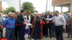 افتتاح طرح آسفالت روستای «پاشاکلا اربابی» ساری