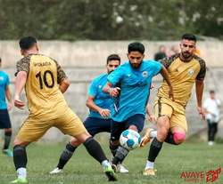 پیروزی تیم فوتبال شاهین بهشهر برابر شهدای بابلسر