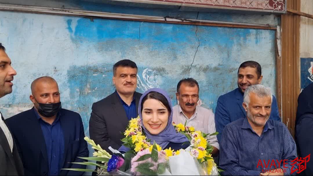 استقبال پُرشور از بانوی برنزی هانگژو در ساری استقبال پُرشور از بانوی برنزی هانگژو در ساری