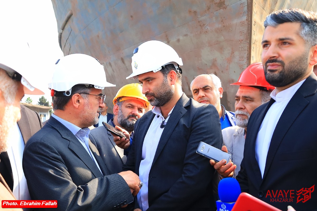 استاندار مازندران: تفاهمنامه با همسایگان خزر جهت تعمیرات کشتی/مدیرعامل صدرا شمال: تعمیر و ساخت همزمان ۱۲ شناور در اسکله و مجتمع کارگاهی خزر استاندار مازندران: تفاهمنامه با همسایگان خزر جهت تعمیرات کشتی/مدیرعامل صدرا شمال: تعمیر و ساخت همزمان ۱۲ شناور در اسکله و مجتمع کارگاهی خزر